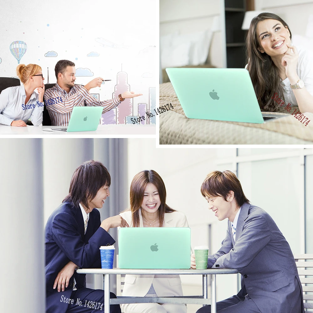 Чехол для ноутбука Apple MacBook Air Pro retina 11,6 12 13,3 15,4 дюймов для New Air Pro 13 A1466 A1932 A1989 A2159 с сенсорной панелью ID