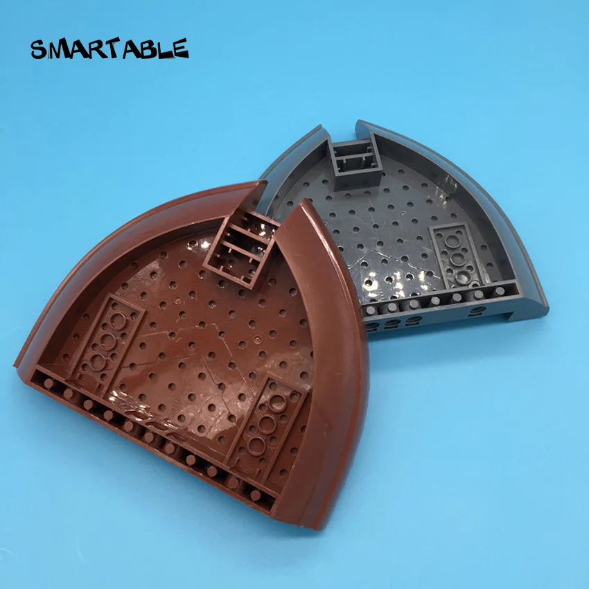 Smartable Лодка лук корпус 16x14x2 строительный блок MOC часть Игрушки для