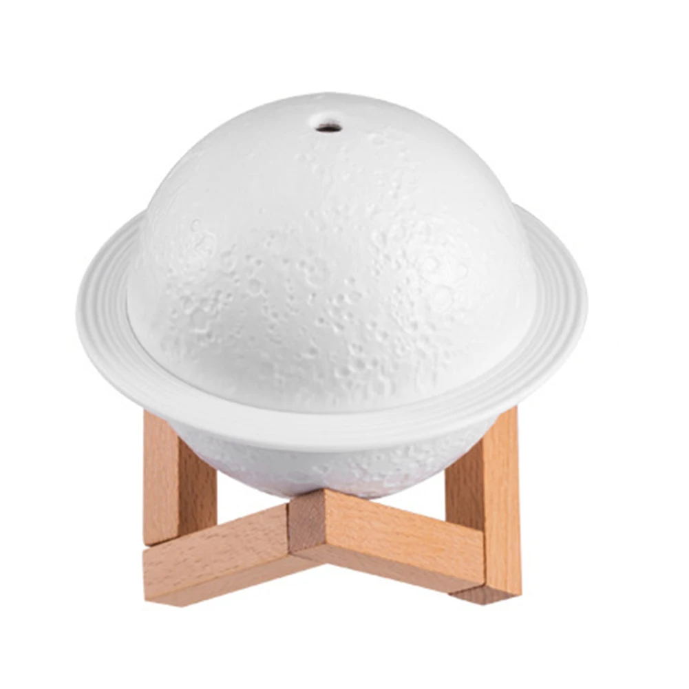 

8W USB 200ml Planet Air Humidifier Moisturizer Ultrasonic Air Diffuser with LED Lamp Mist Maker Fogger Nightlight for Home