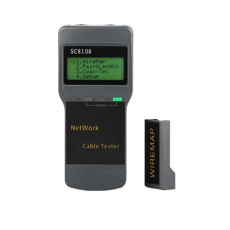 

Portable Network LAN Length Cable Tester Meter Digital Network LAN Phone Cable Tester & Meter With LCD Display 5E 6E CAT5 RJ45