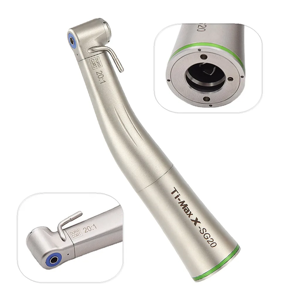 Наконечник с углом поворота 20:1 низкоскоростной наконечник Ti Max XSG20 нажимная