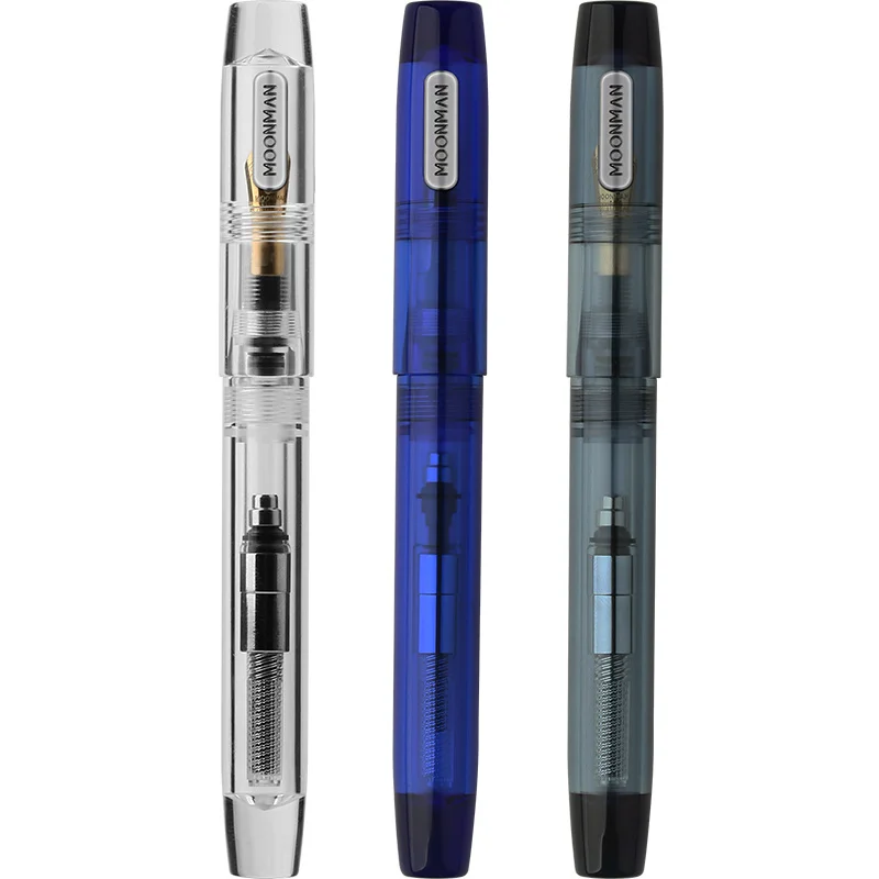 

-c3 large capacity pen, transparent, dropper, with EF / F converter, iraurite, Gift NIB ink Kit