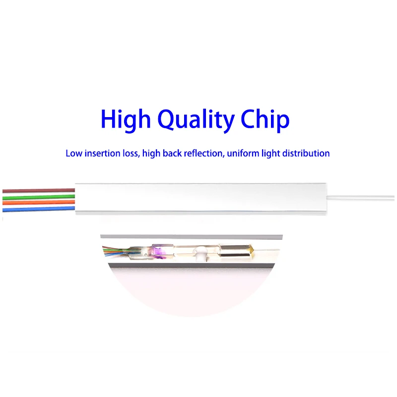 10 шт. 1x16 SC/UPC SC/APC micro PLC оптический сплиттер стальная труба высокого качества FTTH |