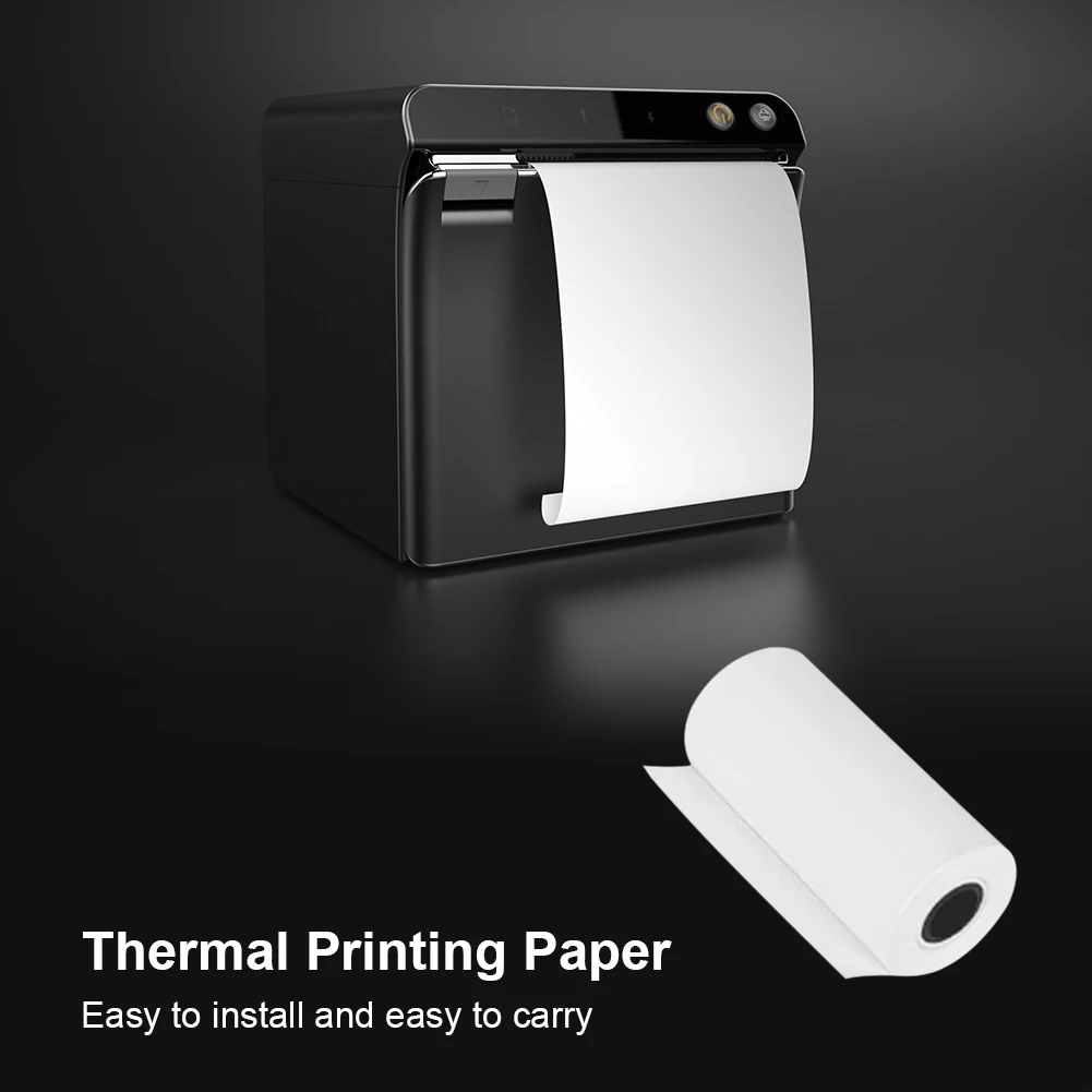 

5 рулонов термобумаги, бумажная наклейка, фотобумага, цветная бумага для фотопринтера