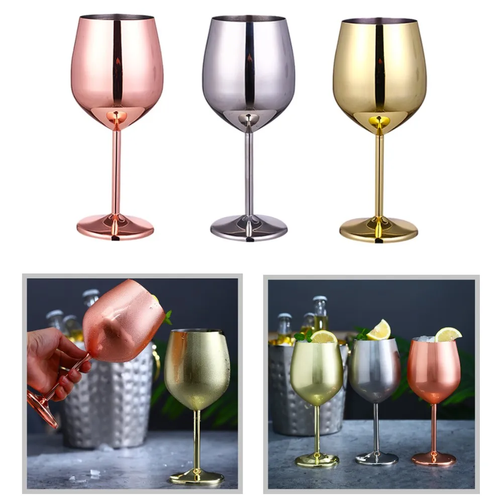 

Бокал коктейльный из нержавеющей стали, 500 мл