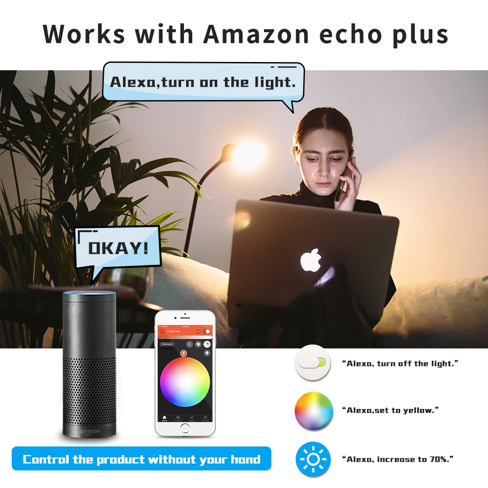 Zigbee AC100 240V двойной белый RGBCCT 5 Вт GU10 светодиодный Spolight работать с Smartthings Tuya Conbee Alexa