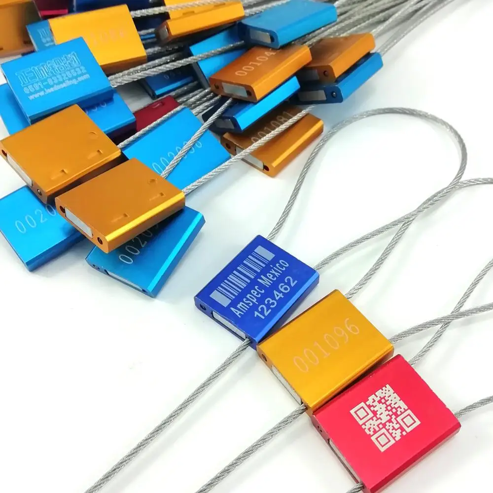 20 штук безопасности проволочных пломб кабели с защитой от вскрытия галстуки Tite