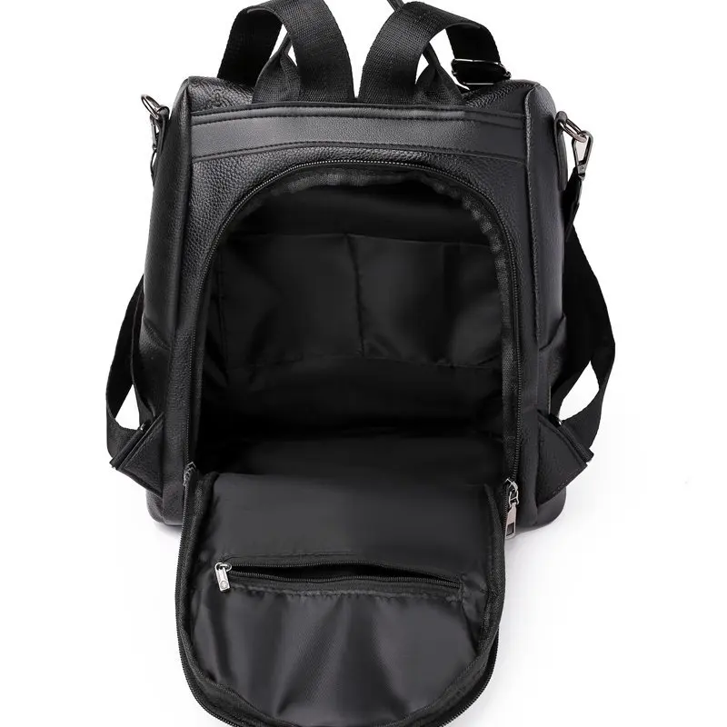 Женский рюкзак из мягкой кожи высокого качества модный для девочек повседневные