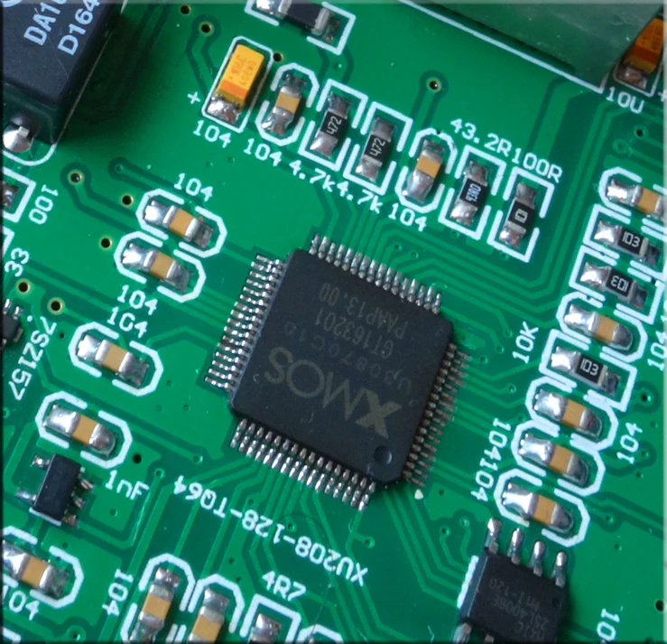 Новый DU-U8 XMOS USB для коаксиального цифрового интерфейса поддерживает DSD EMI |