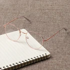 Металлические очки, круглые винтажные очки для близорукости для мужчин и женщин светильник полимерные очки для чтения, Уход За Зрением,-1,00 -4,0 диоптрии, новая мода