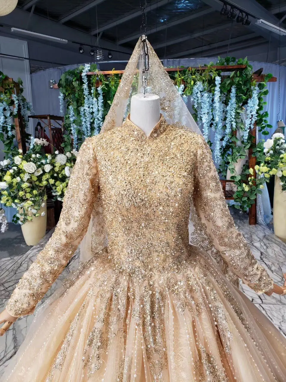 Long Sleeves Sequined Prom Dresses 2021 Mermaid Royal Blue for Black Girls Celebrity Sexy African Formal Evening Gowns