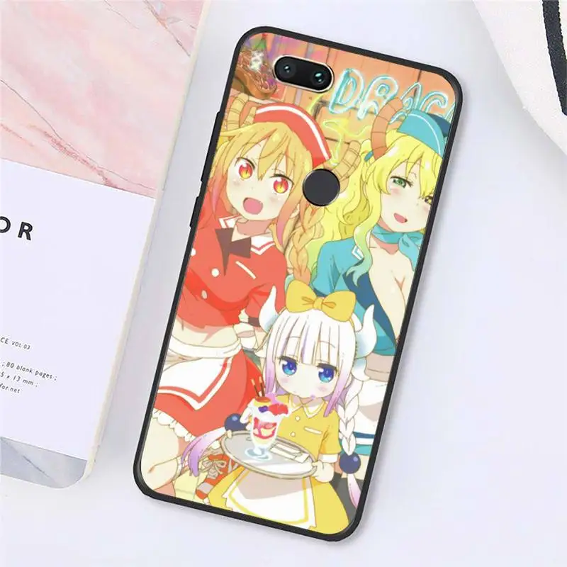 

Miss Kobayashi's Dragon Maid Phone Cases For Xiaomi Redmi note 7 8 9 t k30 max3 9 s 10 pro lite Luxury brand shell funda coque