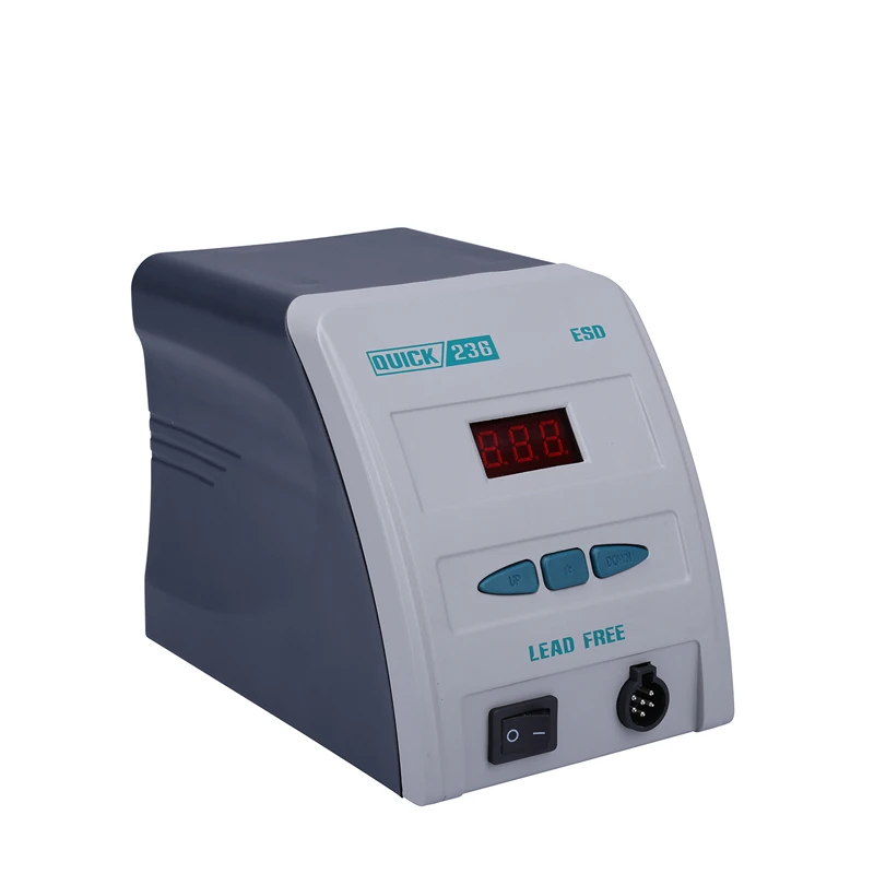 QUICK 236 Original antistatic ESD fast gram display lead-free welding iron 90w display specification soldering station
