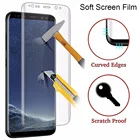 Защитная пленка для samsung Galaxy S9, S8, S10, S10e plus, закаленное стекло S7 edge, Защитная пленка для экрана телефона