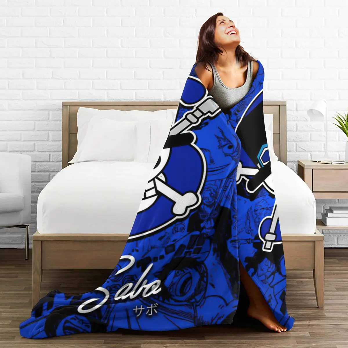 

3D Cartoon Sherpa Blanket Warm Super Soft Flannel Office Nap Bedspread Sofa Bedding Plush Quilt Plaids 300699155