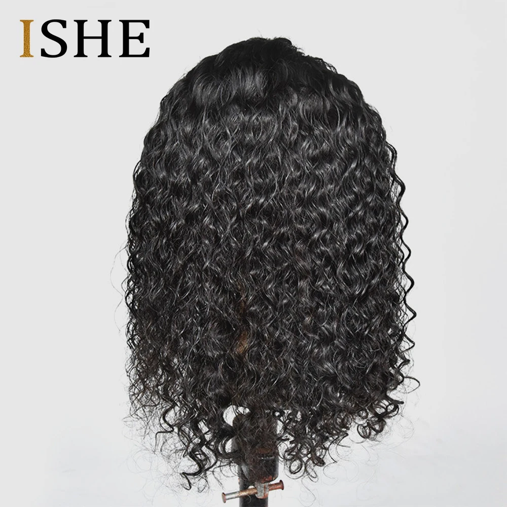 HD прозрачные кружевные парики невидимые передние короткие кудрявые