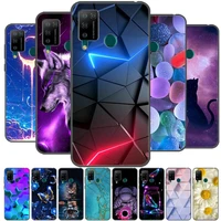 for doogee n20 pro case wolf cartoon silicon soft tpu back cover for doogee n20 phone cases for doogeen20 pro fundas coque