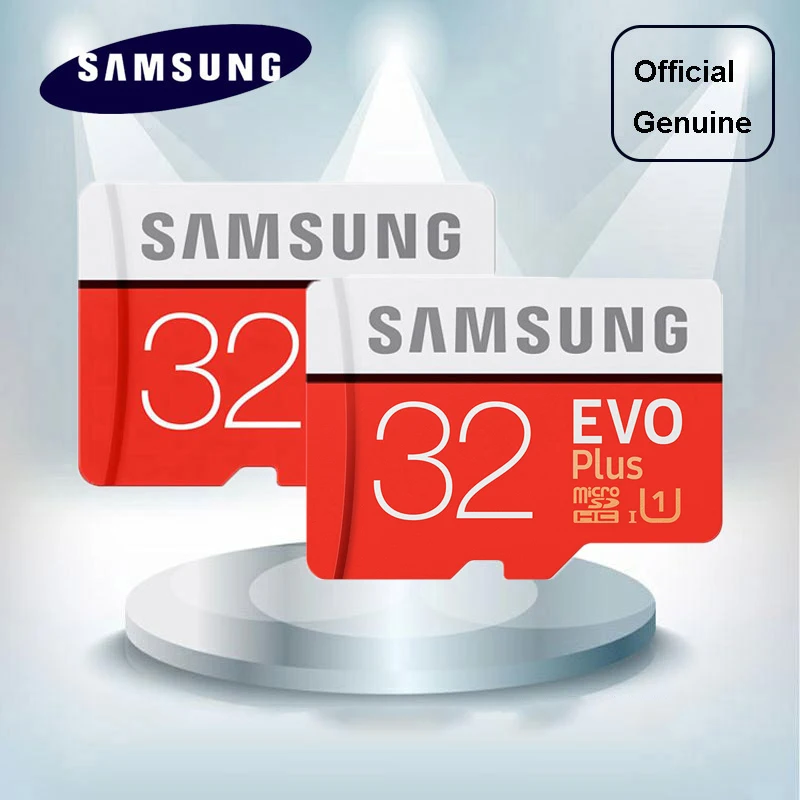 Карта памяти Micro SD SAMSUNG EVO Plus C10 TF карта 32 Гб 64 128 ГБ 256 512 ГБ|Карты памяти| |