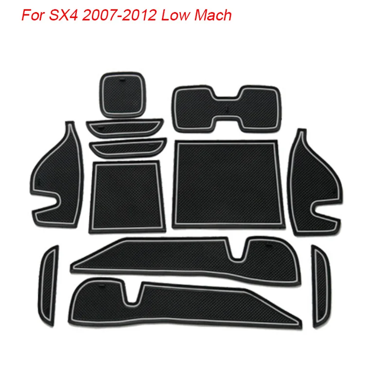 Коврик для ворот 13 шт. латексный нескользящий стайлинга автомобилей Suzuki SX4 2007-2012 |