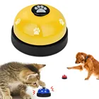 Тренировочный Колокольчик для домашних животных, звонки для кошек, Котят, щенков, еда, напоминания о кормлении, колокольчики для обучения собакам и горшкам