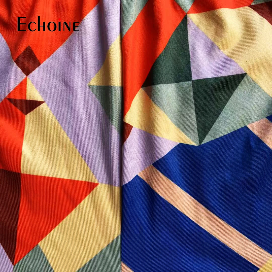 

Women 2020 Autumn Women Geometry Print Sets Tracksuit O-Neck Full Sleeve Bodysuit&Pants Two Piece Set Casual Fitness Outfits