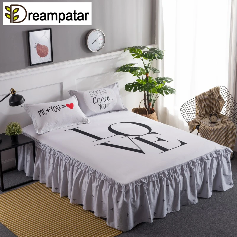 Dreampatar Мода 100% хлопок удобная домашняя вентиляция пара кровать современный один