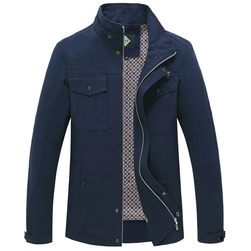 

Spring Autumn Men's Bomber Jacket Casual Streetwear Male Military Jacket Cotton Pilot Coat Army Men Cargo Flight Jacket Clothing