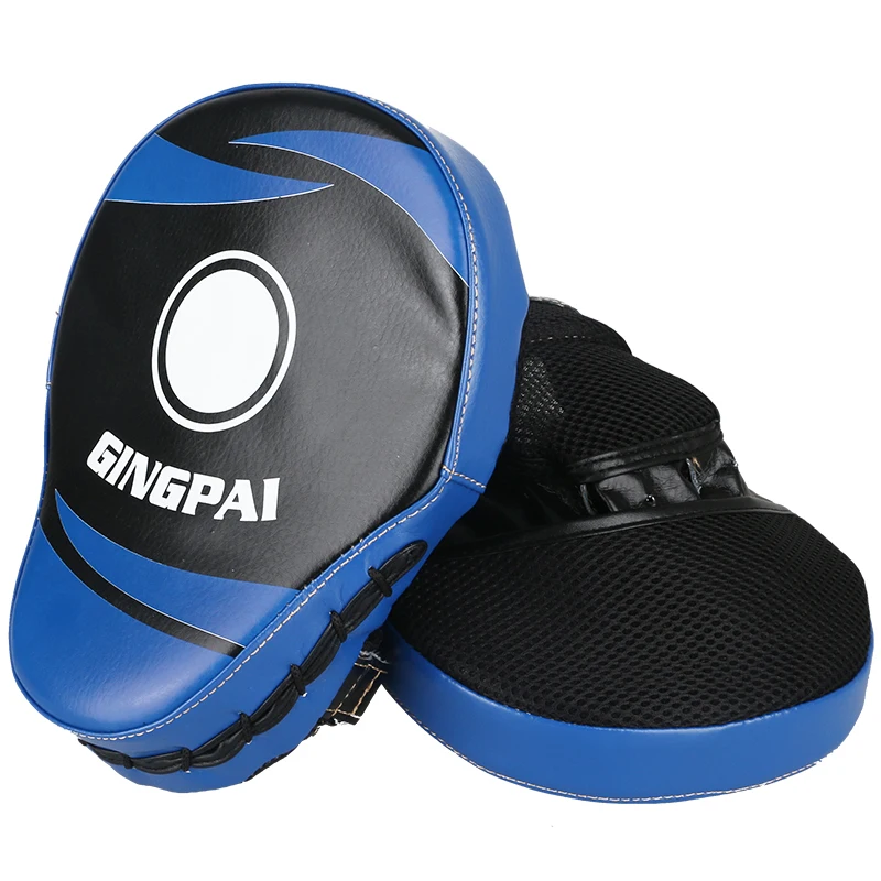 MMA Муай Тай и тхэквондо штамповка кривые колодки из искусственной кожи Sanda