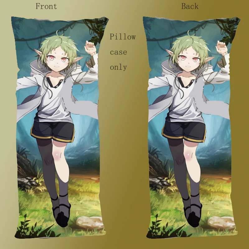 Дакимакура с аниме тела подушку Чехол Mushoku Tensei:Jobless перевоплощения Sylphiette Обложка