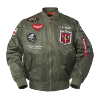 men jackets pilot new casual military tactical coats waterproof slim fit mens zipper bomber jacket motorcycle clothing eu size