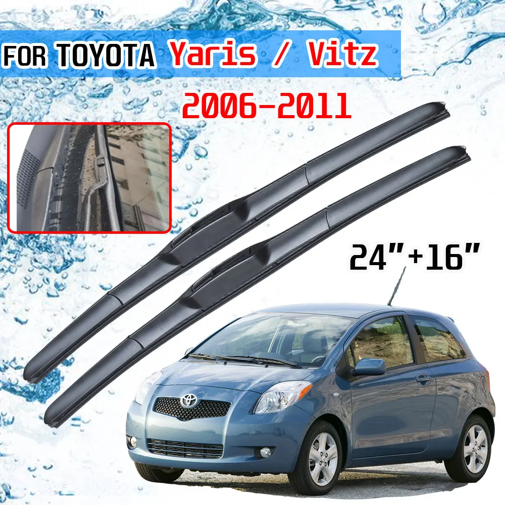 Щетка стеклоочистителя для Toyota Yaris Vitz XP90 MK2 2006 2007 2008 2009 2010 2011 | Автомобили и