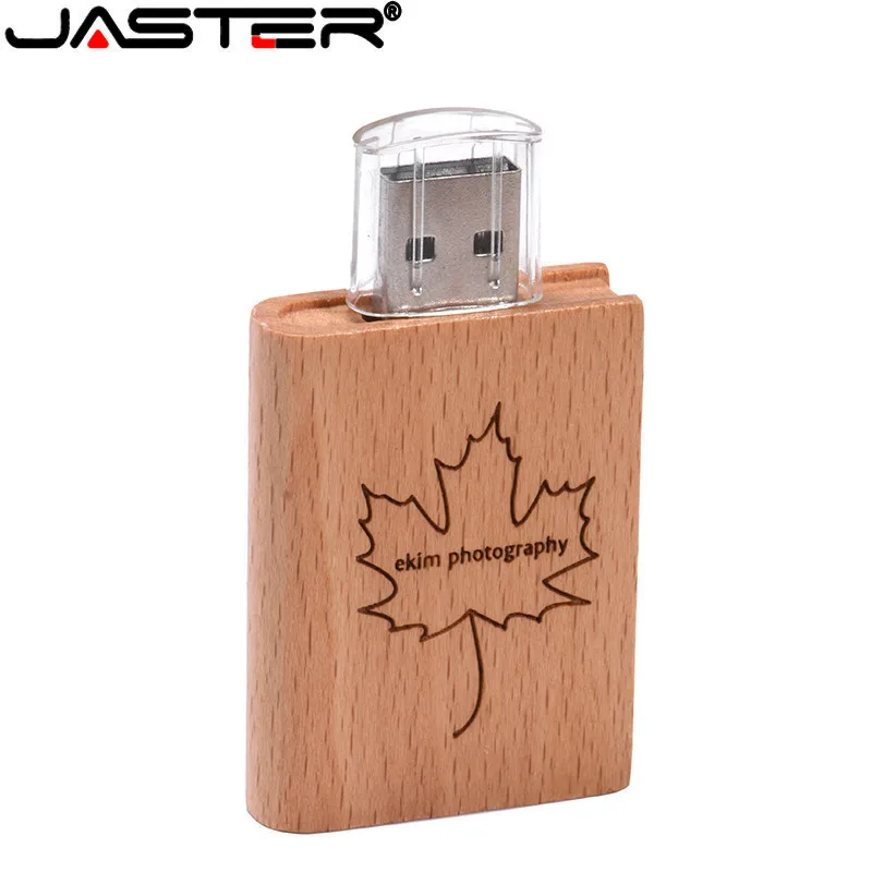 Usb флеш накопитель JASTER Maple wood book 4 ГБ 8 16 32 64 usb 2 0 Флешка подарки|USB флэш-накопители| |