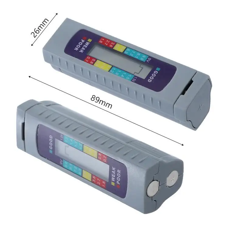 Цифровой тестер батареи Емкость диагностический инструмент для AA/AAA/1 5 V 9V