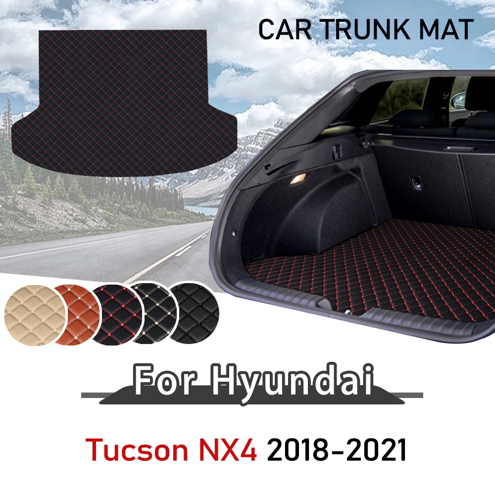 

Напольные коврики для багажника автомобиля Hyundai Tucson NX4 четвертого поколения 2018 2019 2020 2021