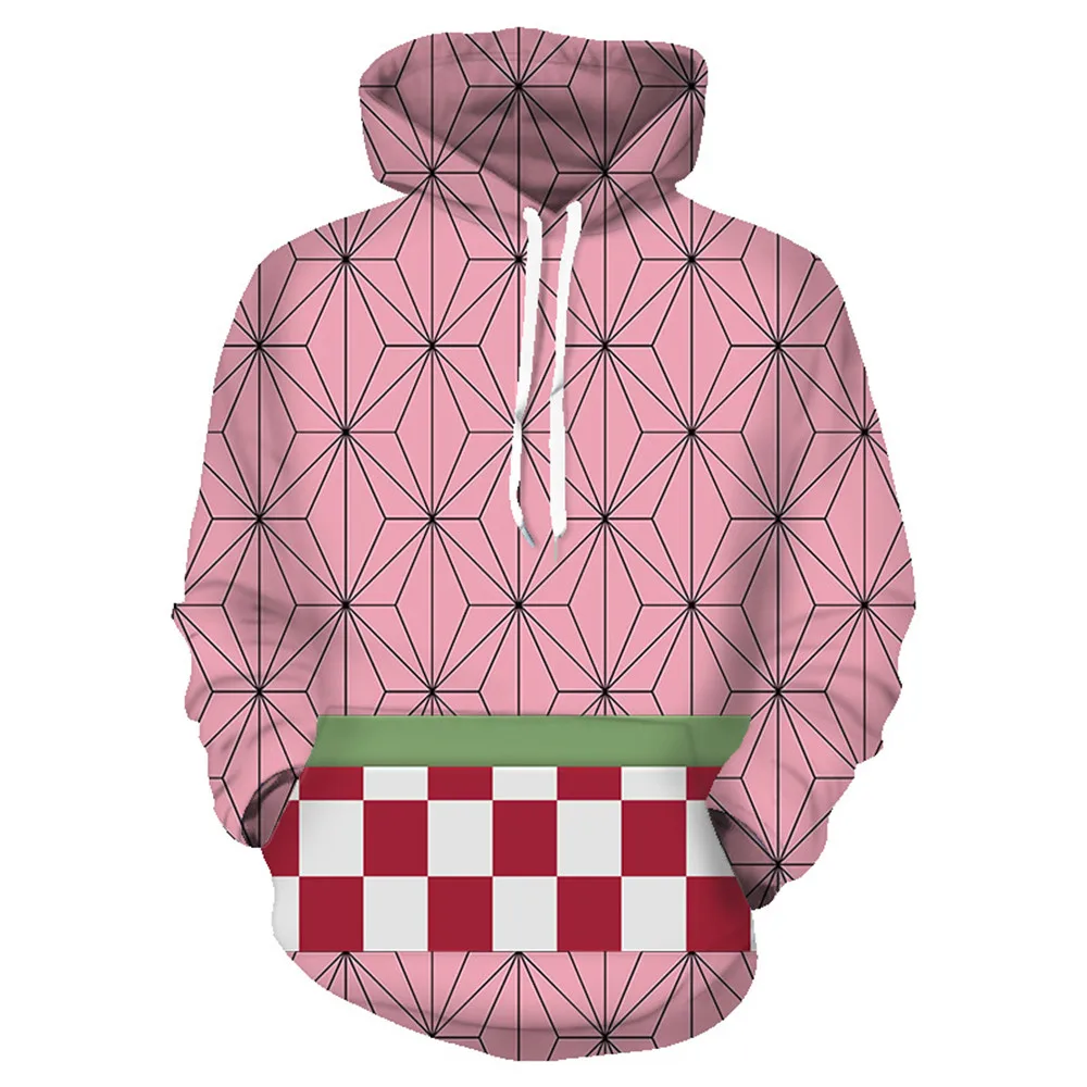 Агатсума зенитсу Толстовка аниме демон Slayer: Kimetsu no Yaiba Kanroji Mitsuri Kamado Tanjirou Nezuko для