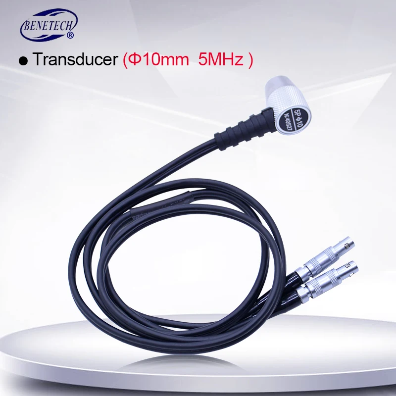 Ультразвуковой толщиномер контактный датчик диаметром 10 мм/5 МГц оригинальный