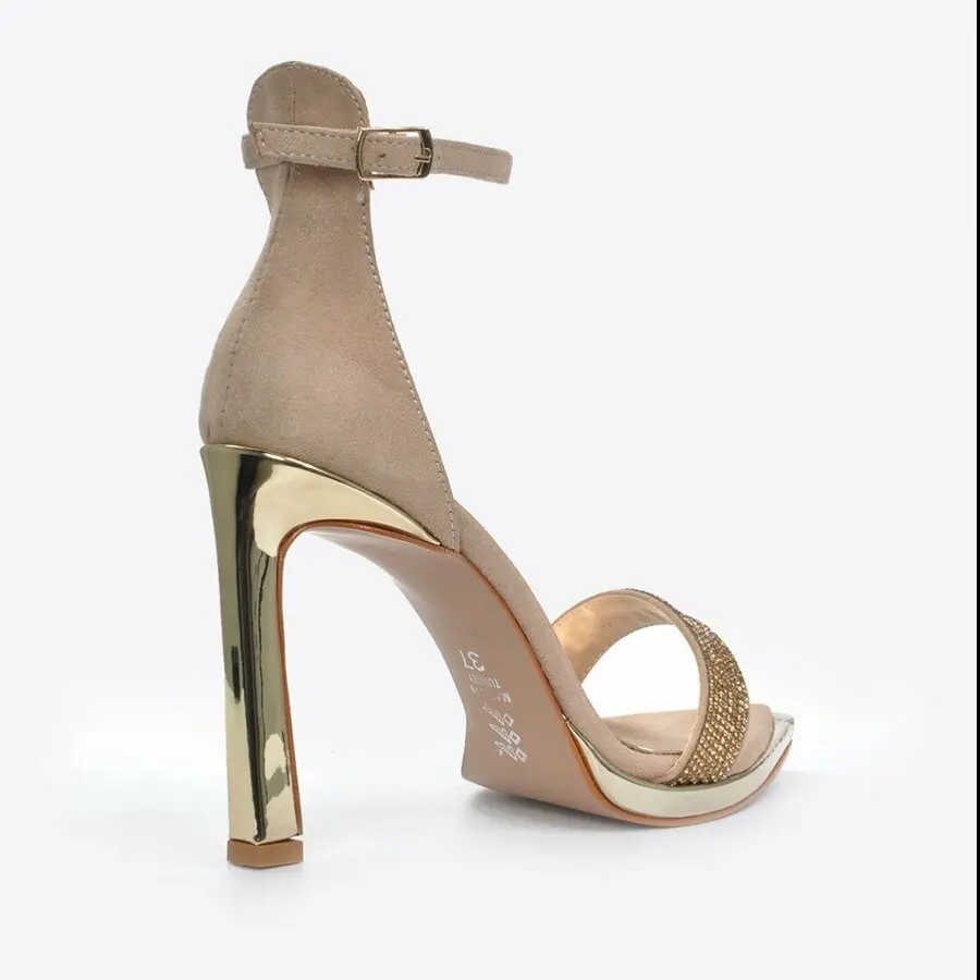 

Heels Women 2021 Mink Shoes Women Skin-Suede Classic Heeled Shoes Vzn20-030Y