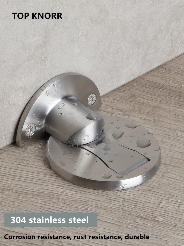 Магнитный дверной всасывающий Невидимый блок из нержавеющей стали 304 без