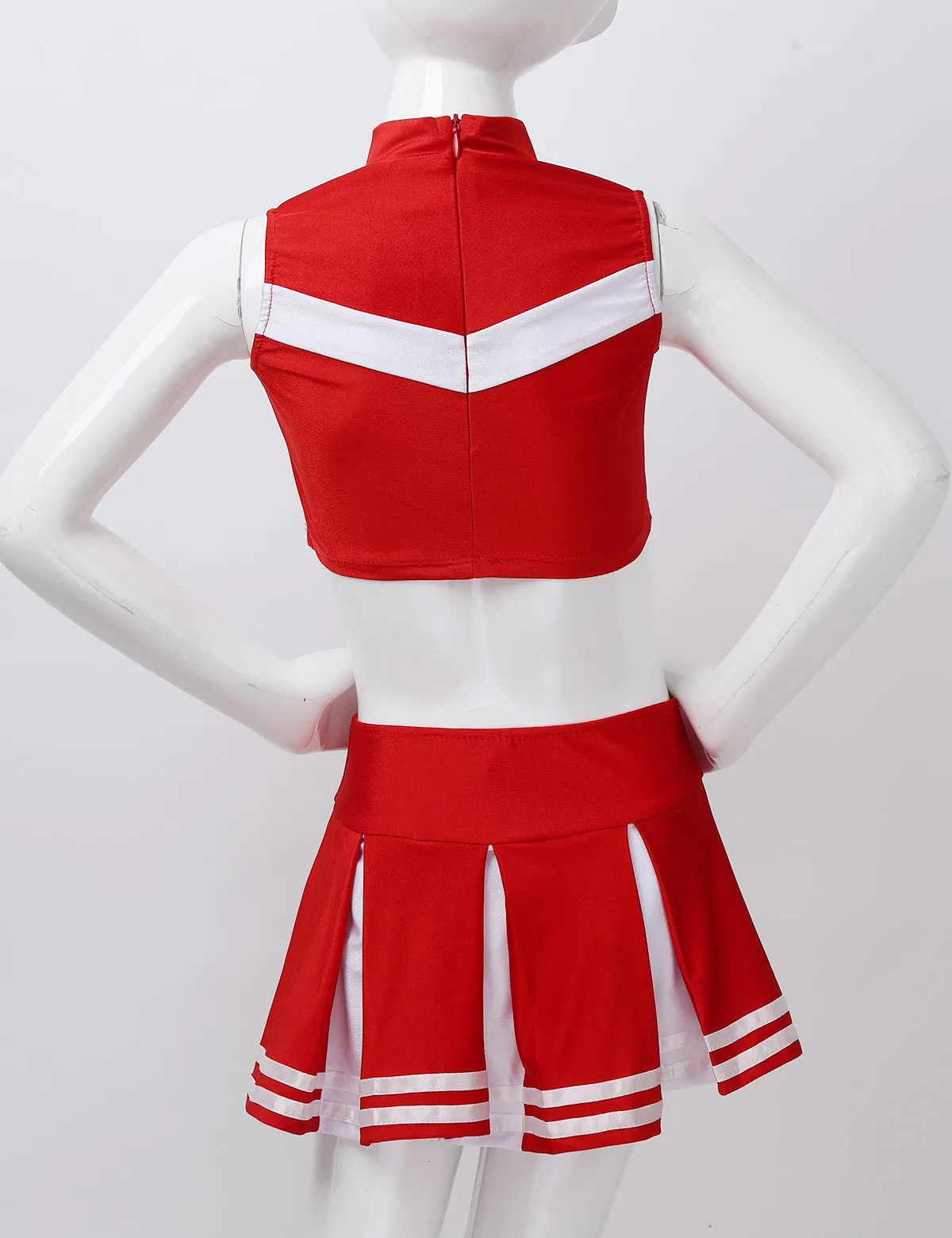 Детская одежда для девочек униформа черлидера костюм джазового танца школьников