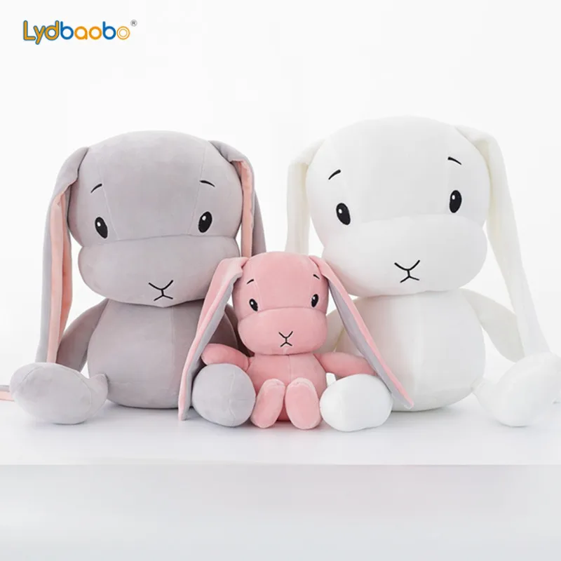 1 pc/25 50 см гигантские милый кролик плюшевые игрушки мягкий плюшевый кролик кукла для маленьких детей игрушка в виде животного, день рождения, Рождество, День Святого Валентина, подарок для любимой, гипоаллергенно