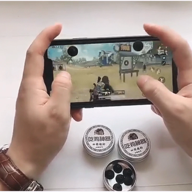 

4PCS Suction Touch Button Four Finger Finger Joystick PUBG Controller Eat Chicken Artifact Peace Elite Battlefield Game Rocker