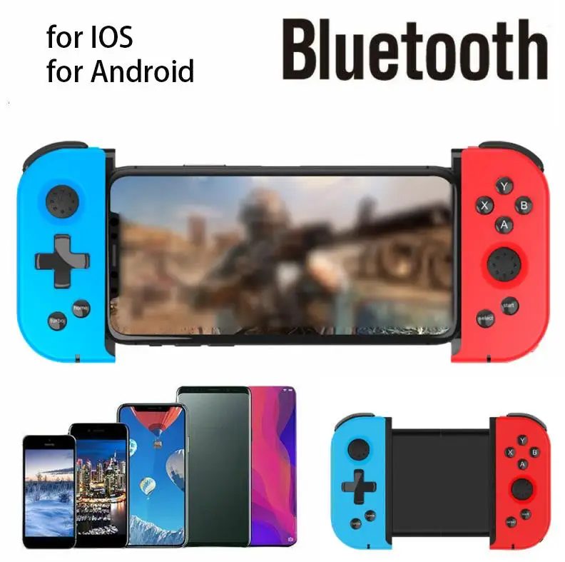 

Игровой bluetooth-контроллер Беспроводной геймпад Телескопический геймпад джойстик для PUBG мобильный телефон Android игровой джойстик для IOS и Android