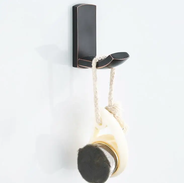 Античная латунь крючок для пальто ванная комната аксессуары ванной настенный