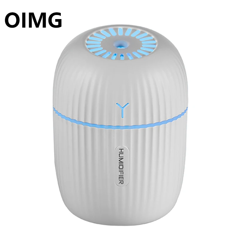 

USB Mini Electric Air Humidifier Silent Aromatherapy Diffuser Ultrasonic Mist Maker Car For Home Bedroom LED Colorful Night Ligh