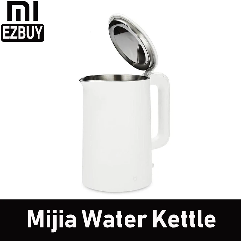 Xiaomi Mijia 1.5L электрический чайник для воды ручной мгновенный нагрев Электрический чайник для воды с автоматической защитой от помех проводной чайник