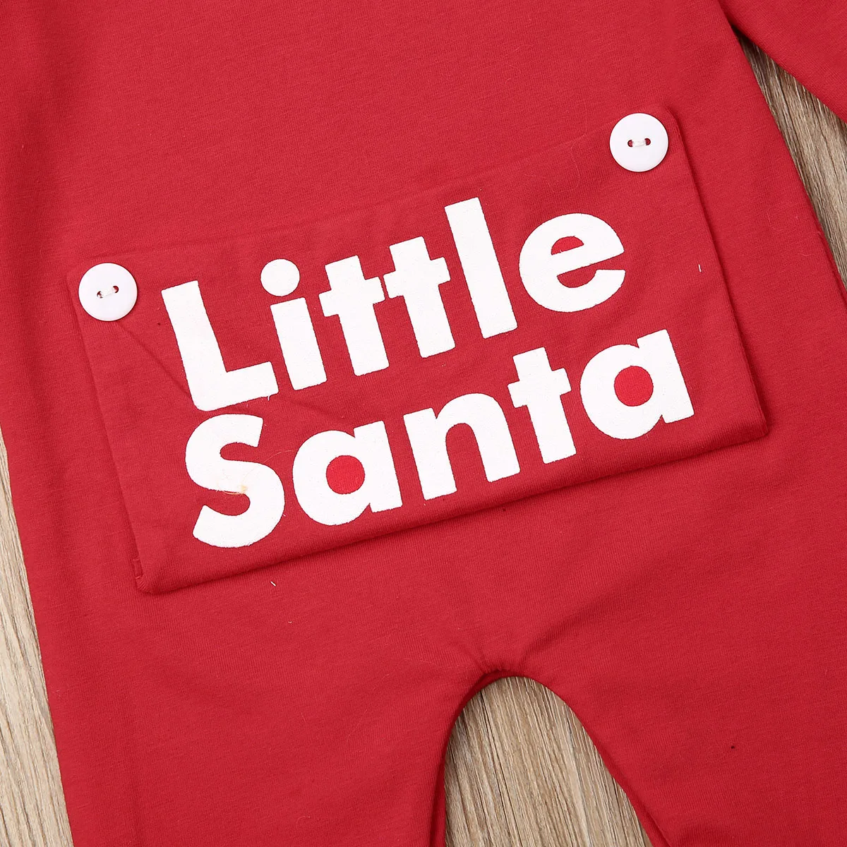 Emmababy Toddler Baby Girl Boy Christmas Romper Jumpsuit Hat Autumn Winter Outfit Clothes