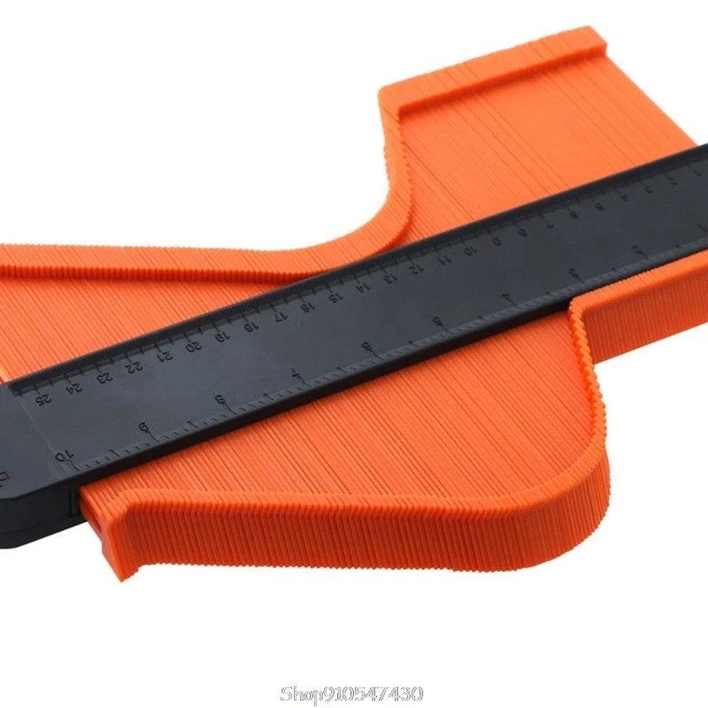 

5/10'' Contour Gauge Auto Lock Profile Copy Duplicator Woodworking Shape Template Measuring Tool D10 20 Dropship