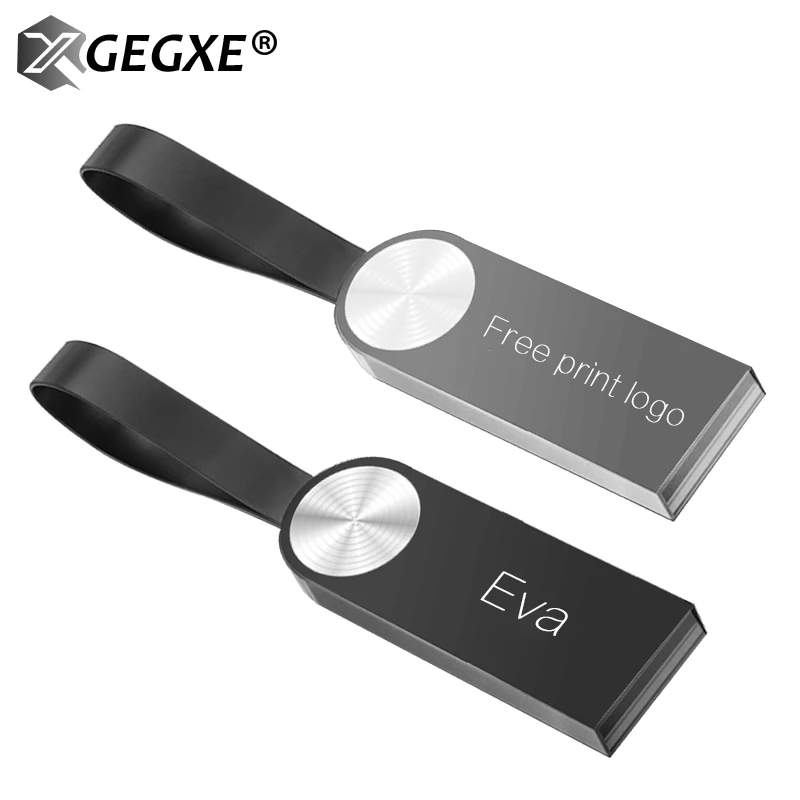 USB флешка 16 Гб Флешка 4 ГБ 8 32 64 Водонепроницаемая металлическая u для ноутбука|USB