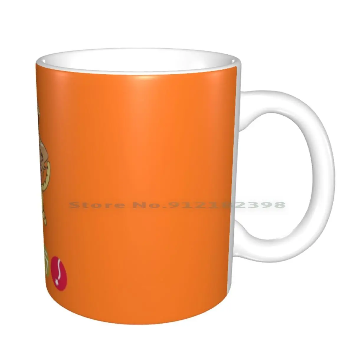 Tagia On Tiger Ceramic Mugs Coffee Cups Milk Tea Mug Toradora Kawaii Chibi Cute Funny Anime Cartoon Girls Animal | Дом и сад