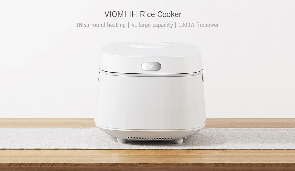 Xiaomi VIOMI VXFB40A-IH 4L электрическая рисоварка Автоматическая антипригарная 1300 Вт Мультиварка Бытовая кухонная техника Кухонная машина